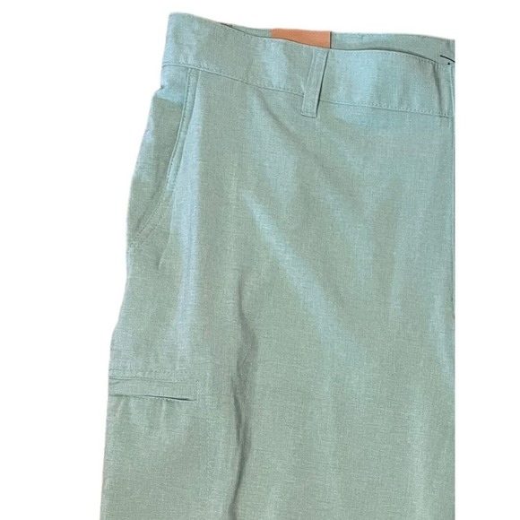 PANAMA JACK NEW Hybrid Shorts 7” Inseam Seafoam Green Men’s Size 40 - Picture 3 of 9